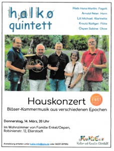 Hauskonzert @ Familie Enkel-Oepen | Ellerstadt | Rheinland-Pfalz | Deutschland